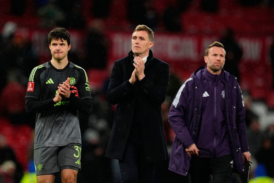 'United are paragons of self-love, like one of those financial firms who entered the Crash convinced they were too big to fail.' Photo: PA Wire